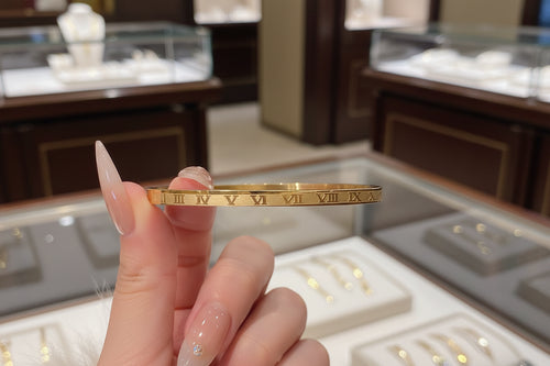 Amorexya Stainless Steel Bracelet Set for Women